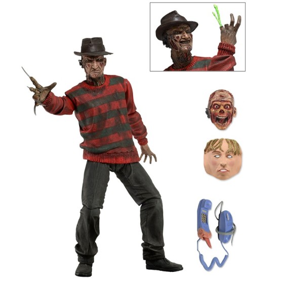 caliente Dictar Espectador Figura Freddy Krueger Nightmare on Elm Street Ultimate