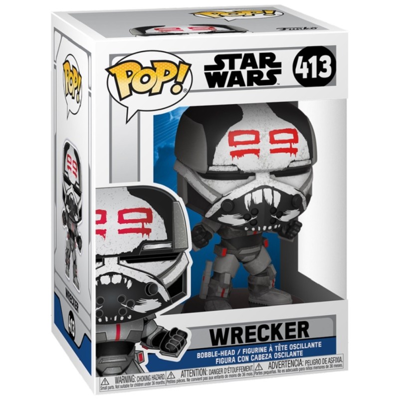 Funko Pop! 413 Wrecker (Clone Wars) (Star Wars)